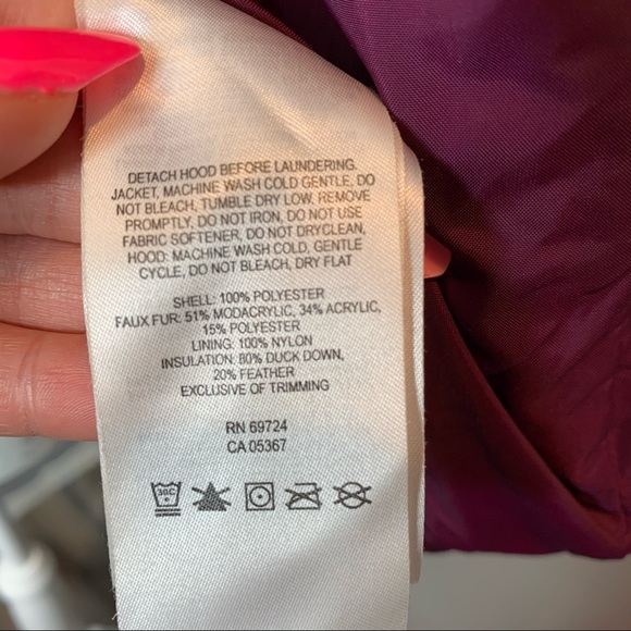 Columbia Glam Down Jacket Quilted Coat Puffer MED - Picture 5 of 5